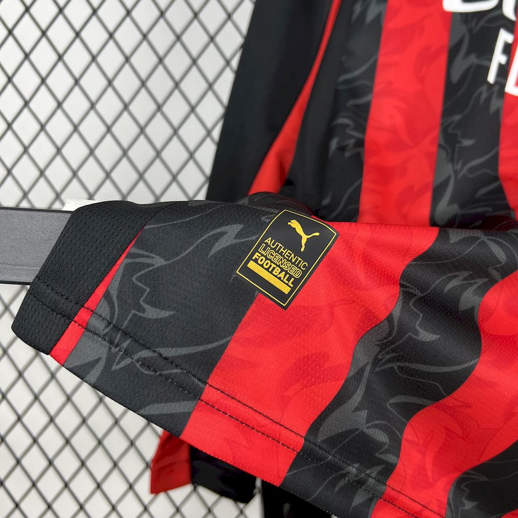 Maillot Domicile Manches Longues AC Milan 2025/26