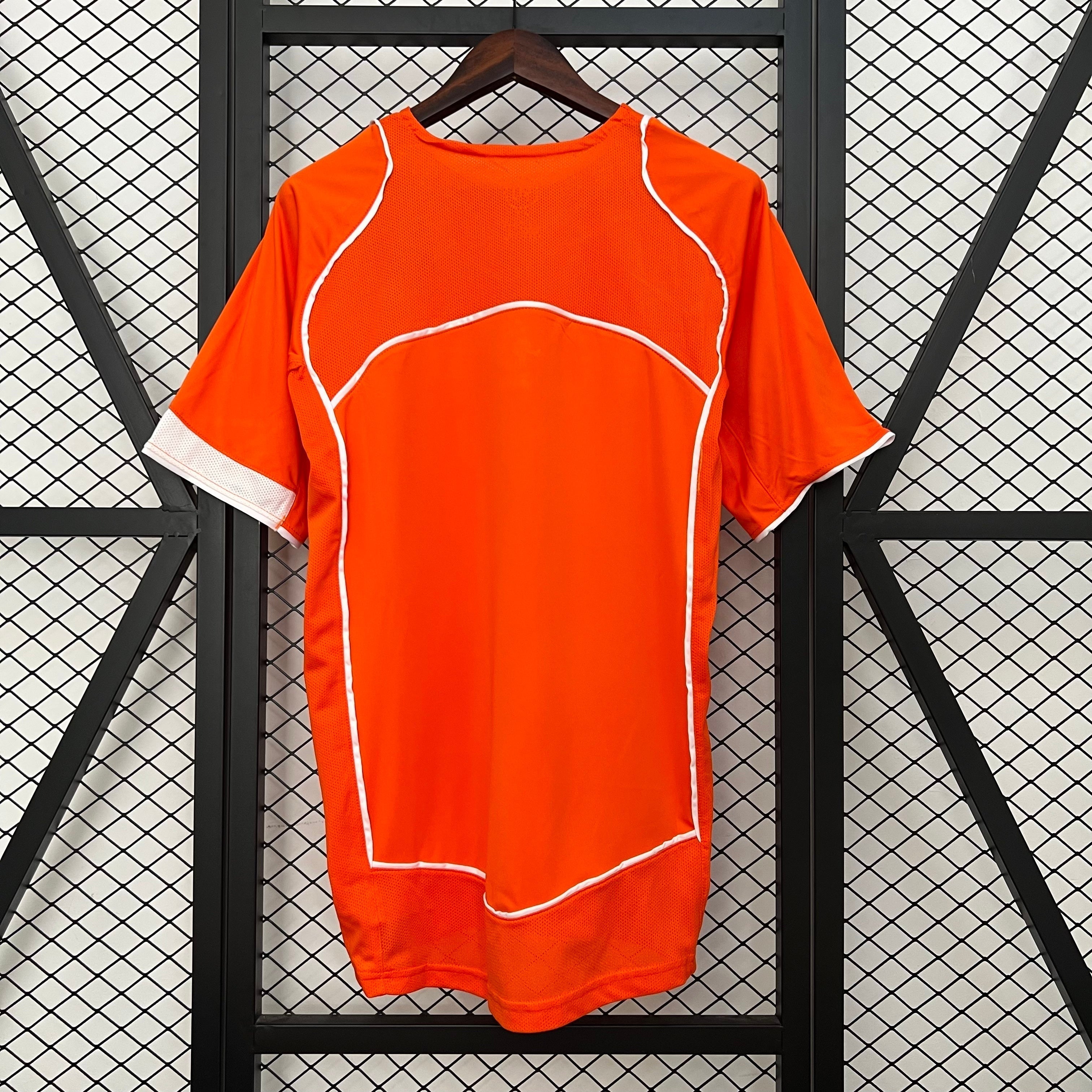 Maillot Domicile Rétro Pays-Bas 2004